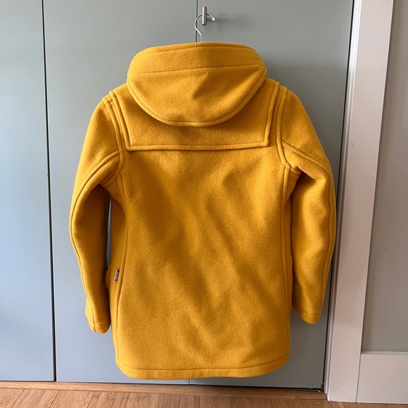 Brand New London Tradition Martina Duffle Coat in yellow, UK size 16, US size 12 - Picture 3 of 5